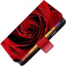 Housse portefeuille avec photo pour Samsung Galaxy Note 3 Lite